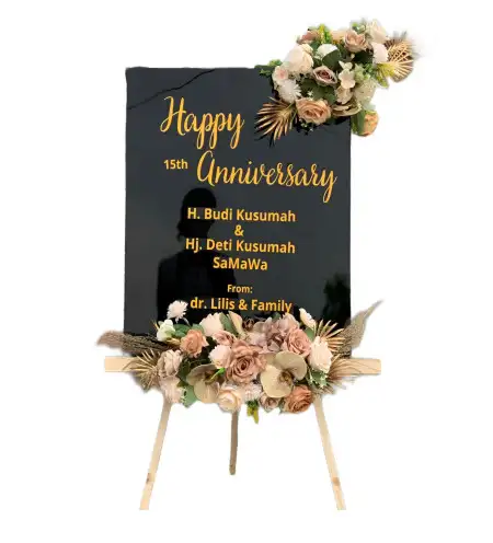 Papan Bunga Akrilik Dewi