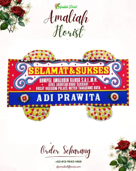 Papan Bunga Ucapan Selamat Dewi