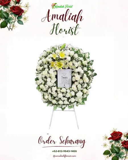 Krans Bunga Duka Dewi